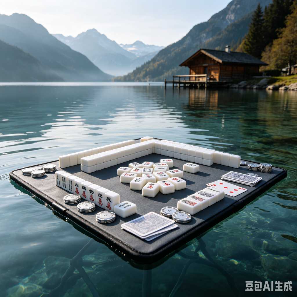 indoor leisure game mahjong set