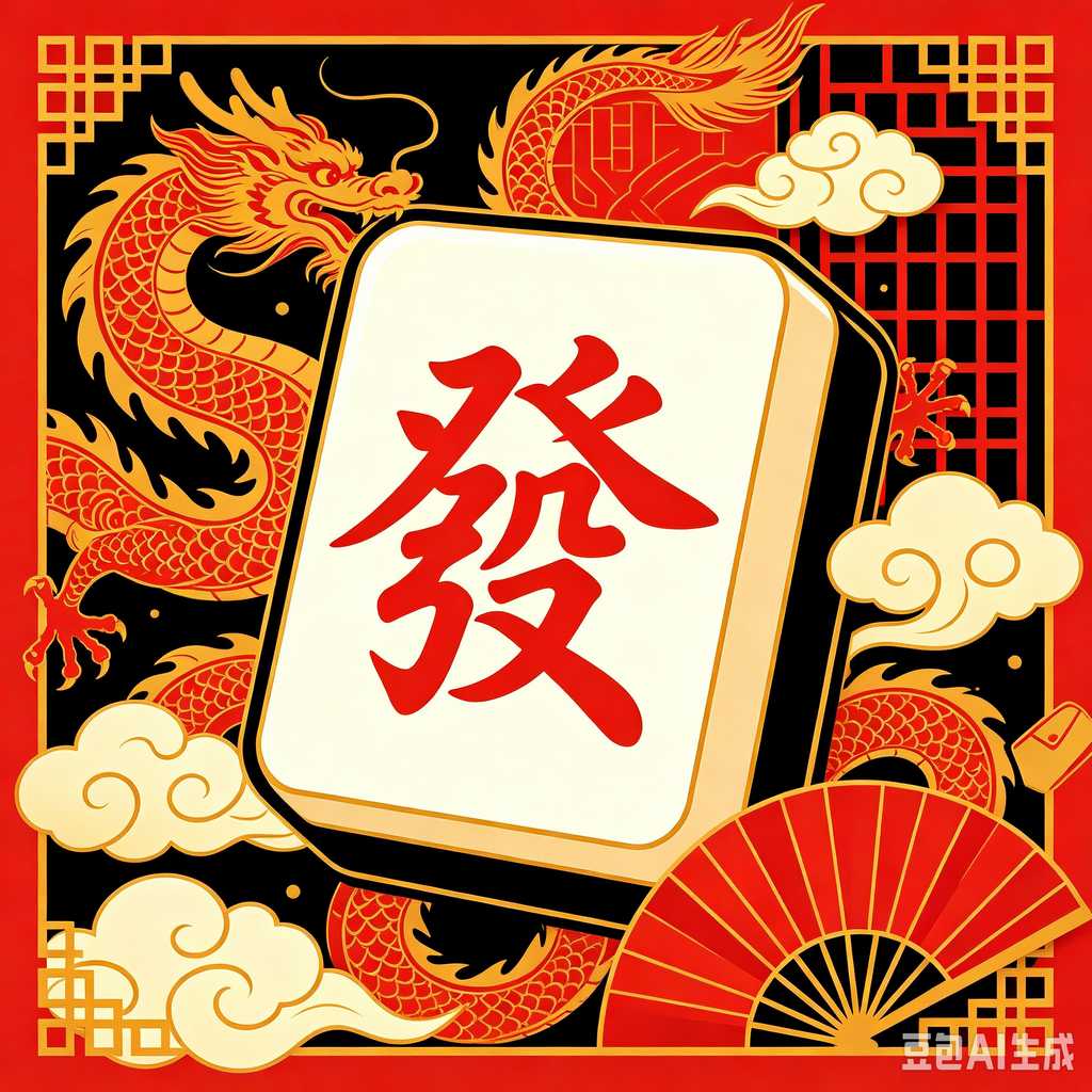 large print mahjong set