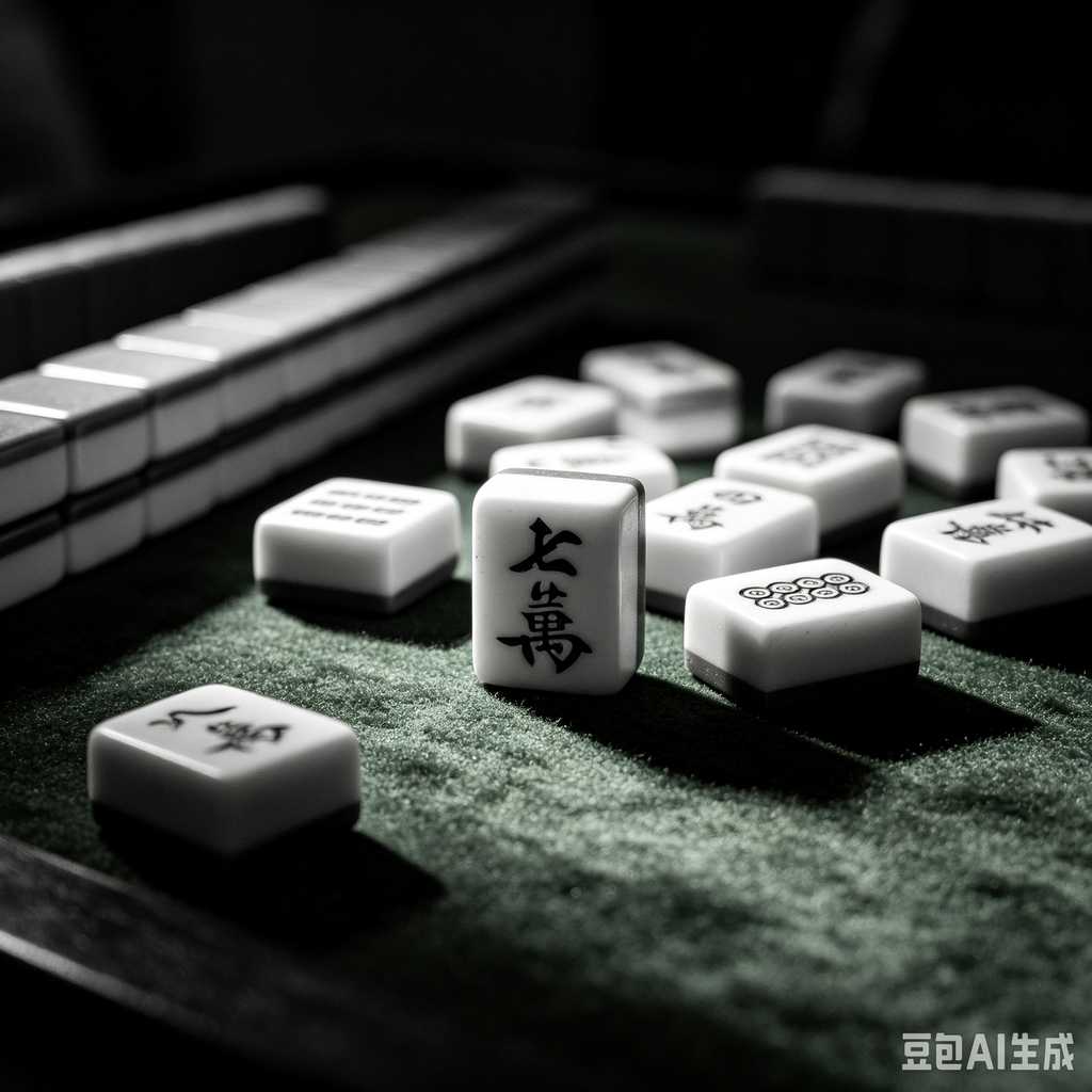 smooth print surface mahjong tiles