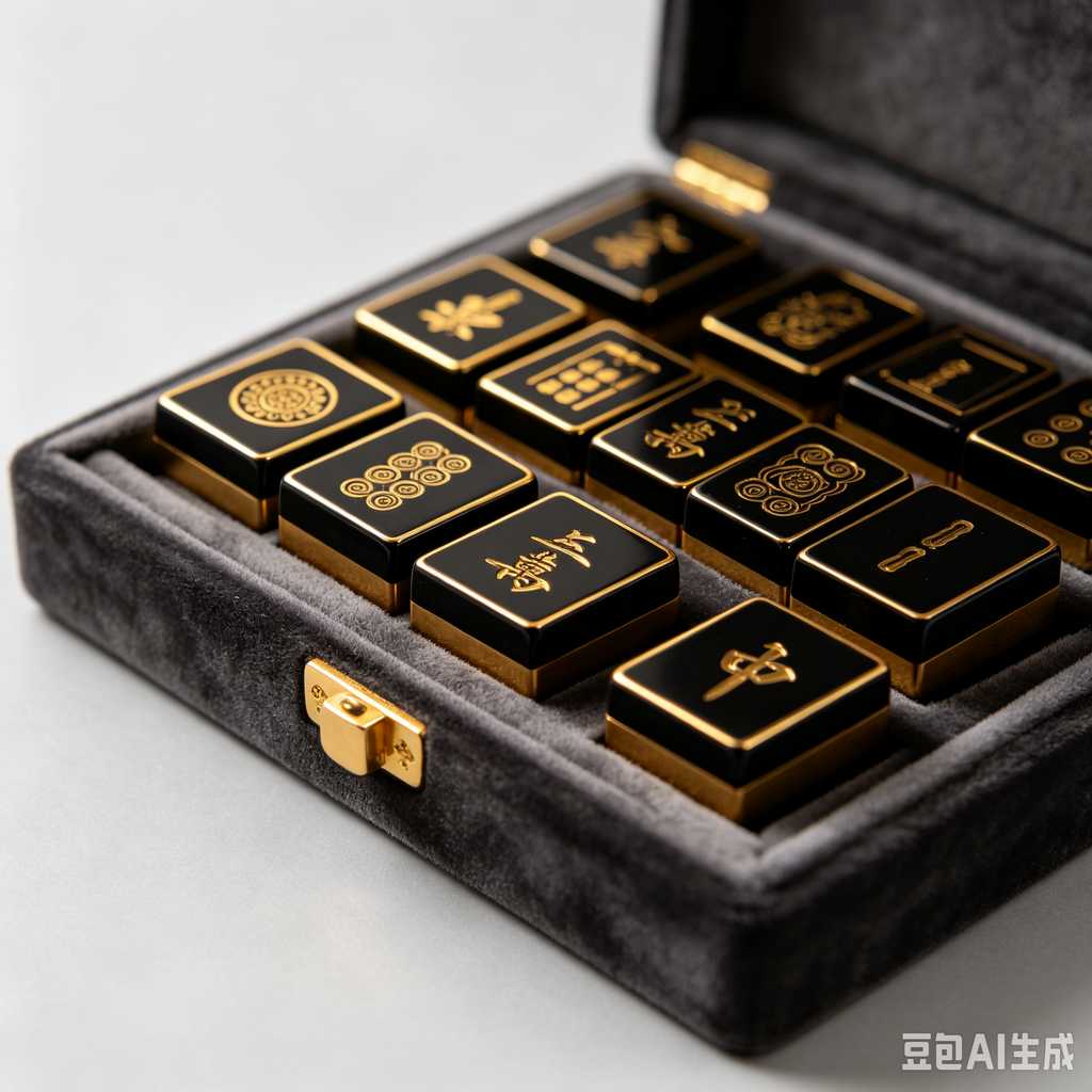 affordable luxury mahjong set
