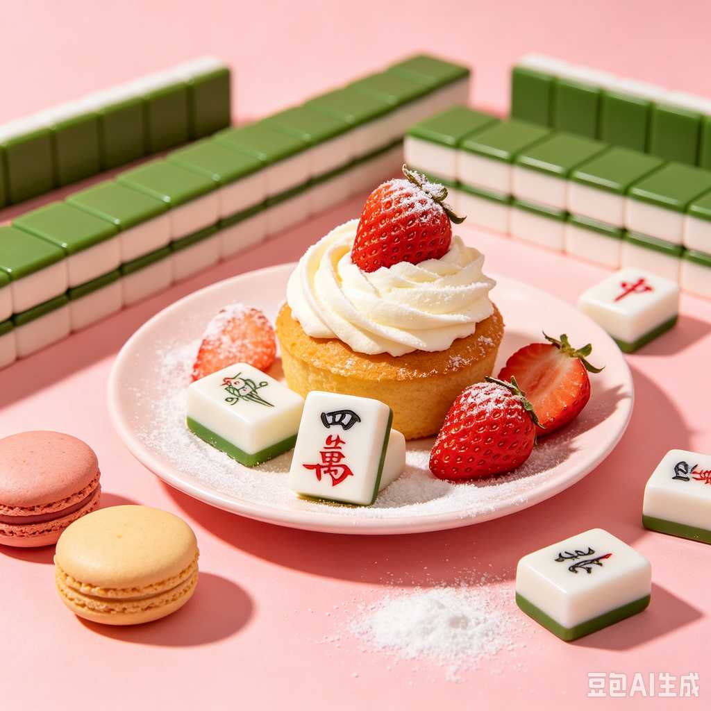 carved pattern mahjong set