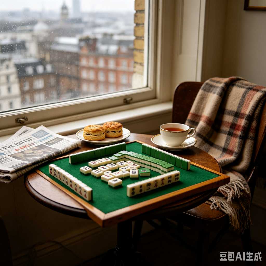 blue mahjong tiles