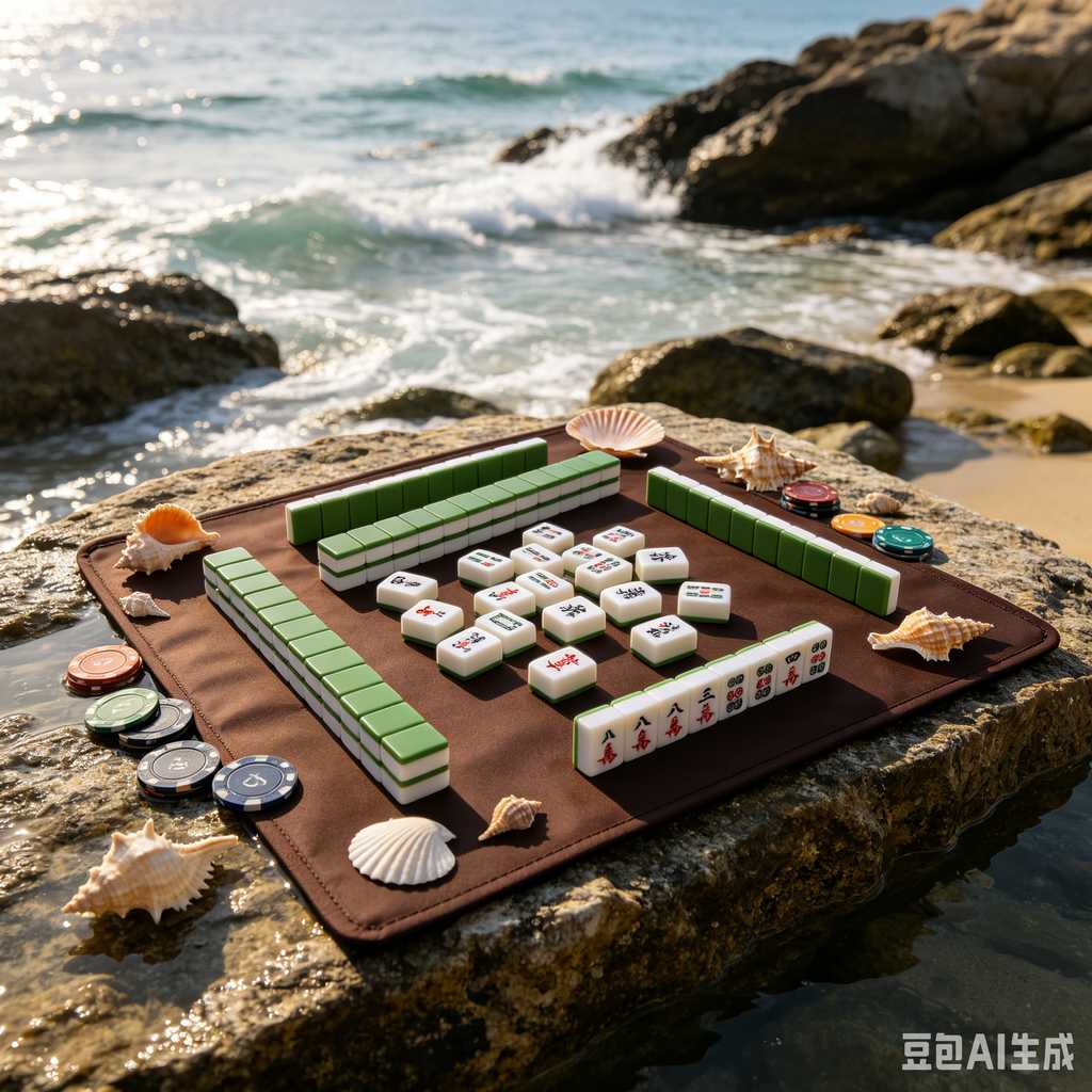 modern minimalist mahjong set
